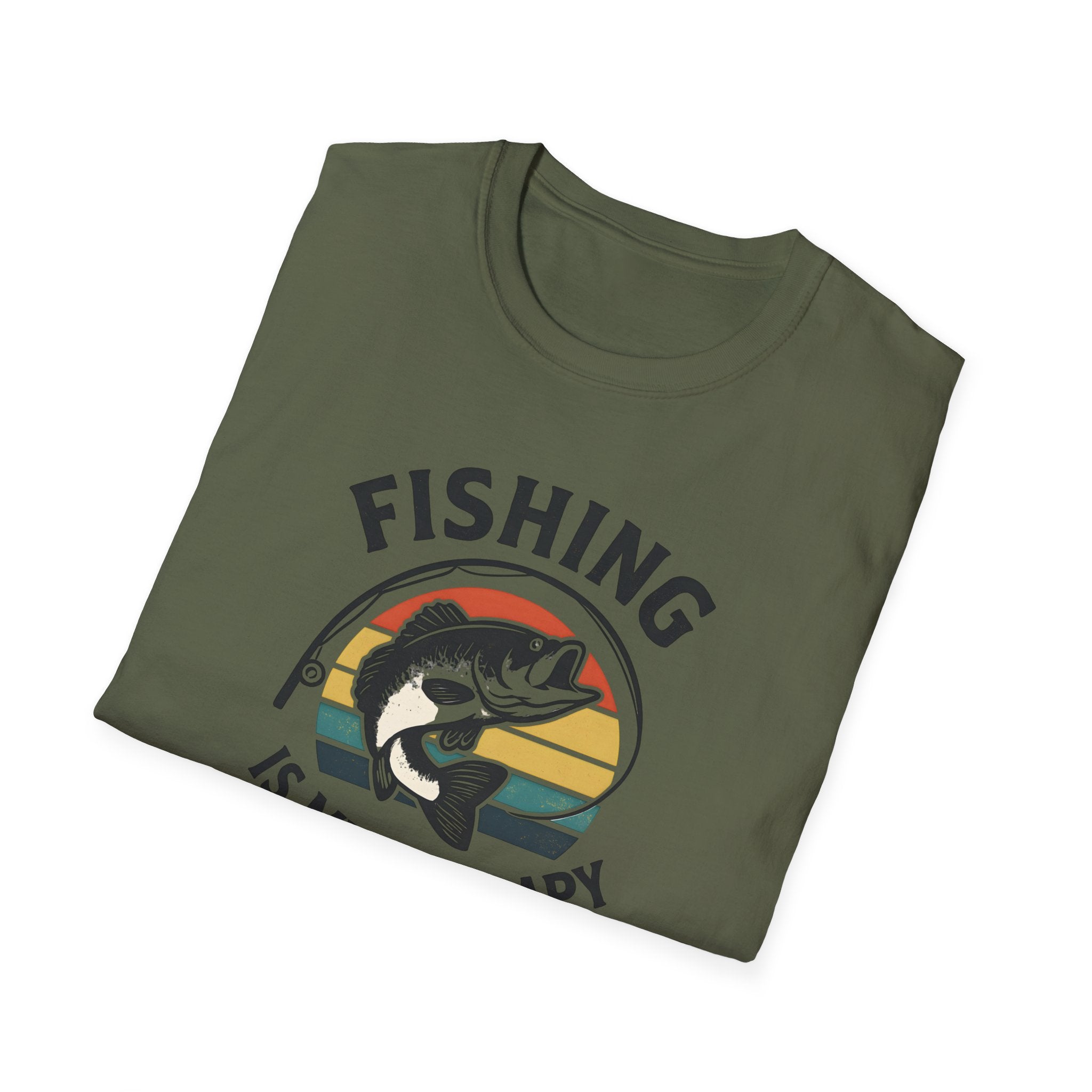 Fishing is my therapy T-Shirt
